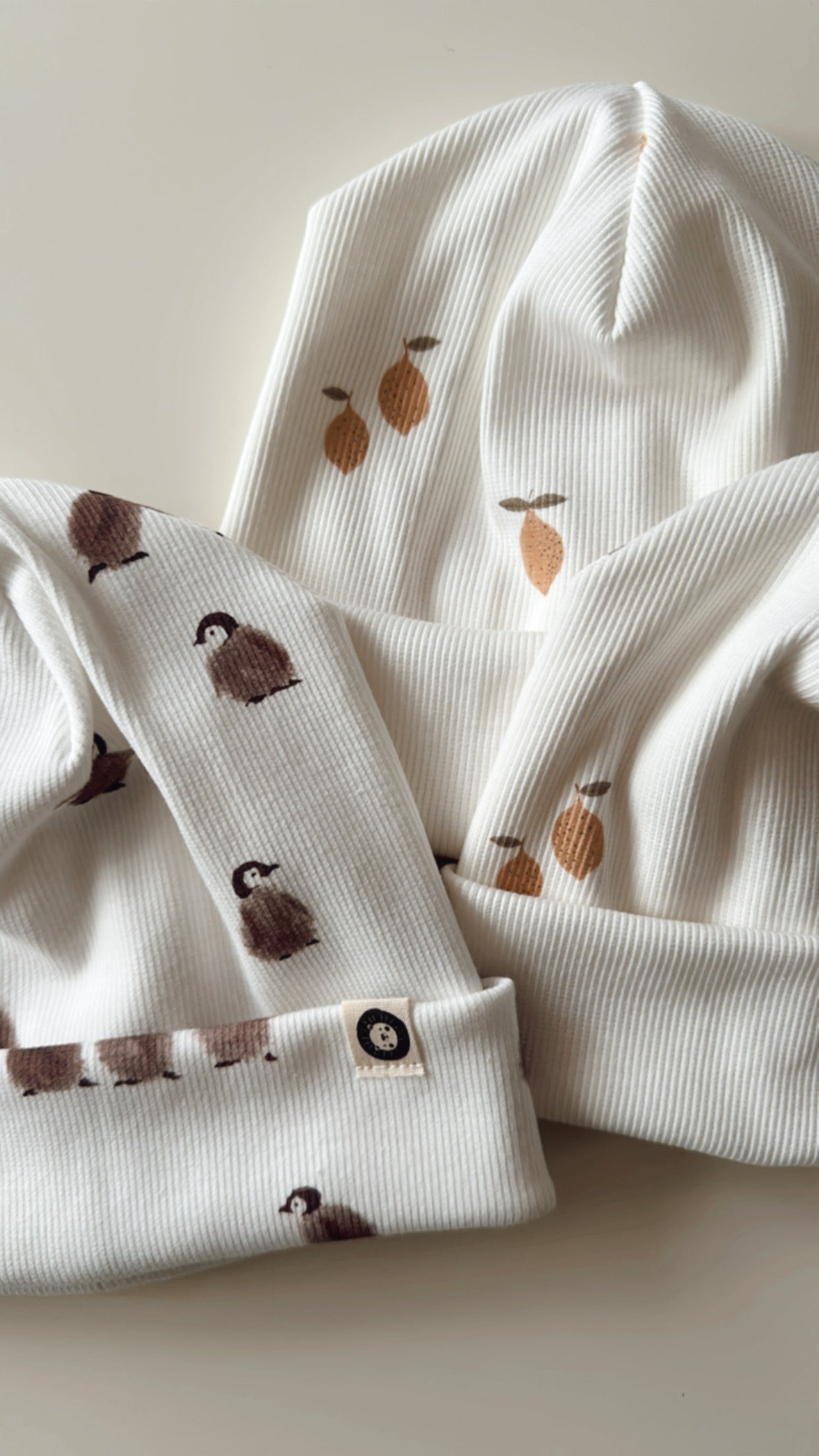 Rib Beanie - Little Lemon