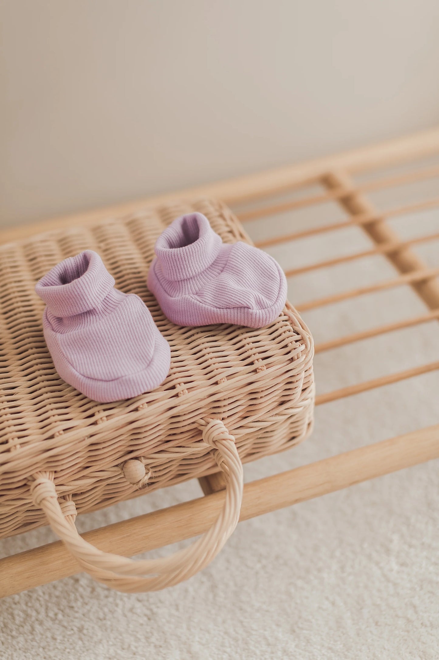 Baby Schuhe - Flieder