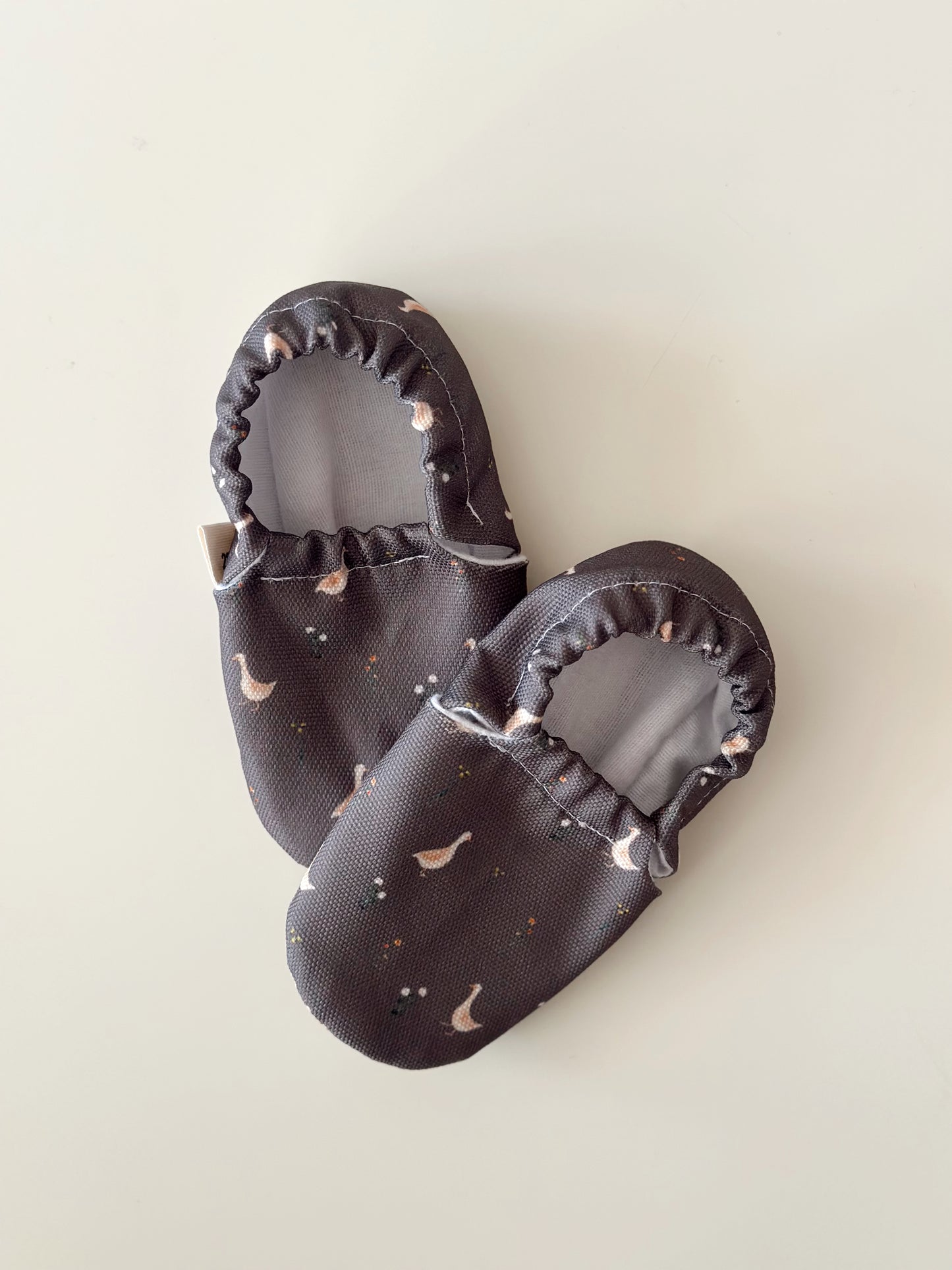 Krabbelschuhe Gänschen Gray
