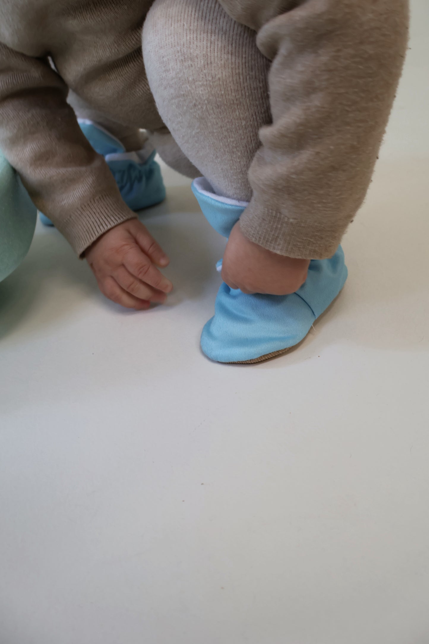 Booties - Ice Blue
