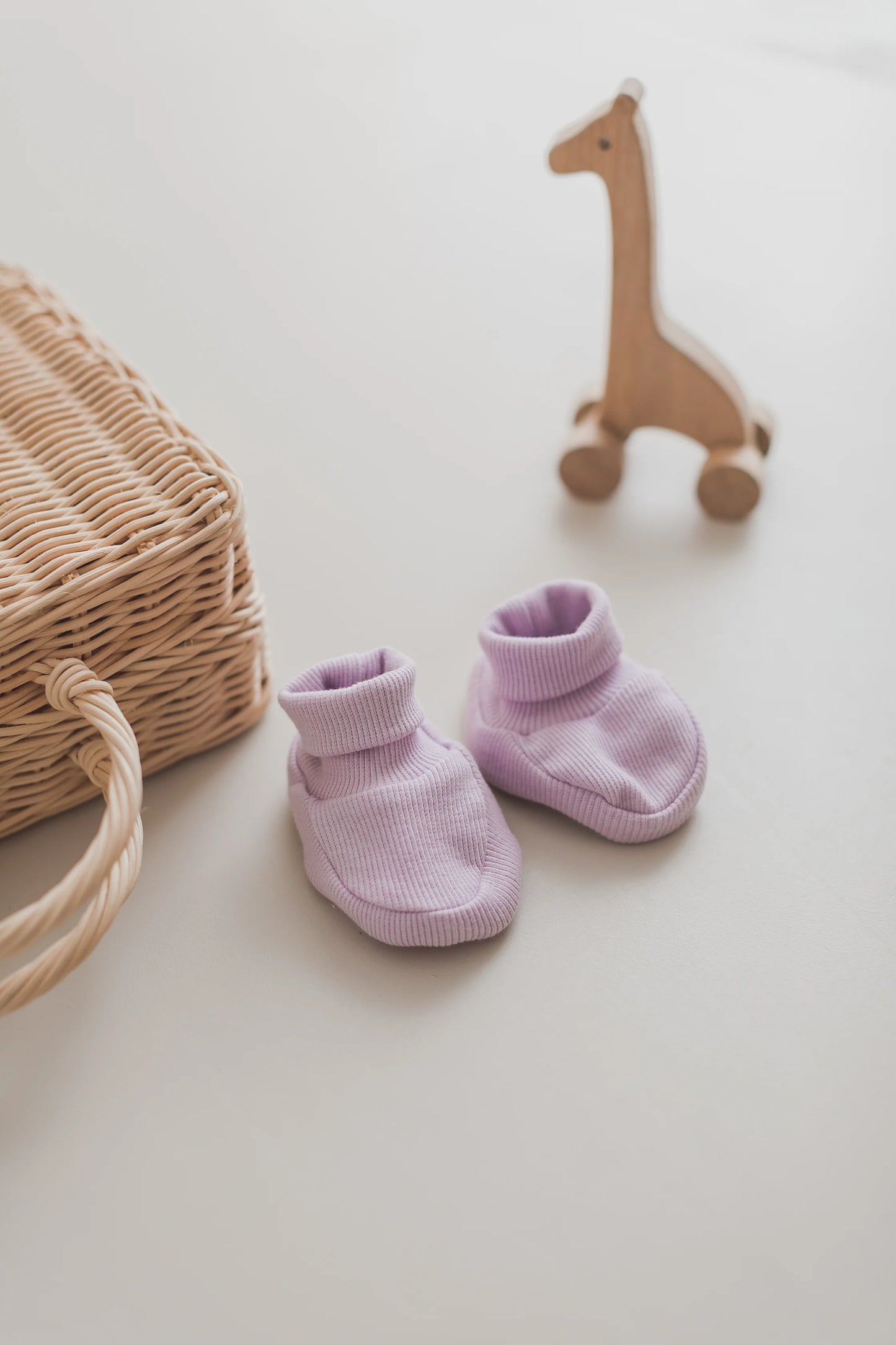 Baby Schuhe - Flieder
