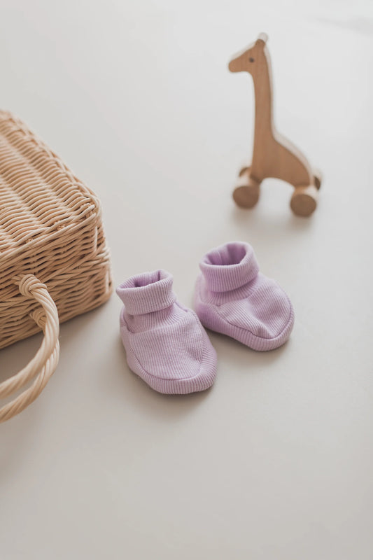 Baby Schuhe - Flieder