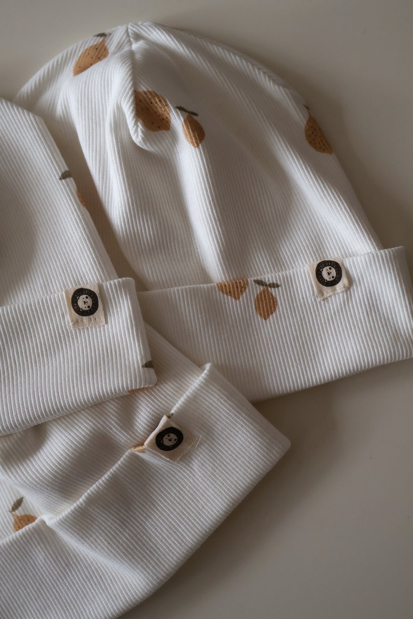 Rib Beanie - Little Lemon