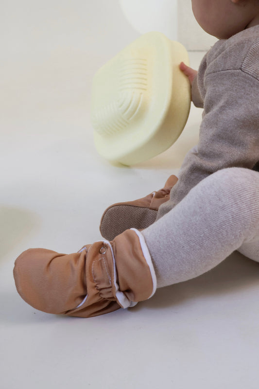Booties - Tan