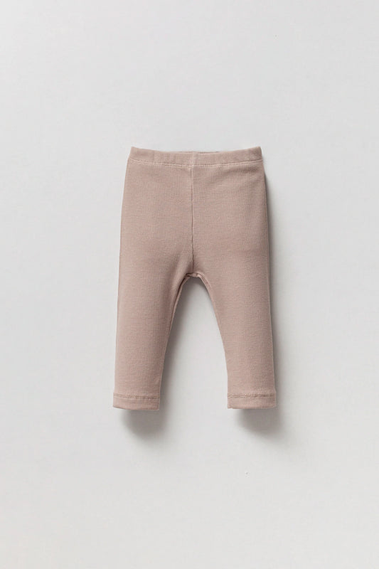 Ripp Leggins - Beige