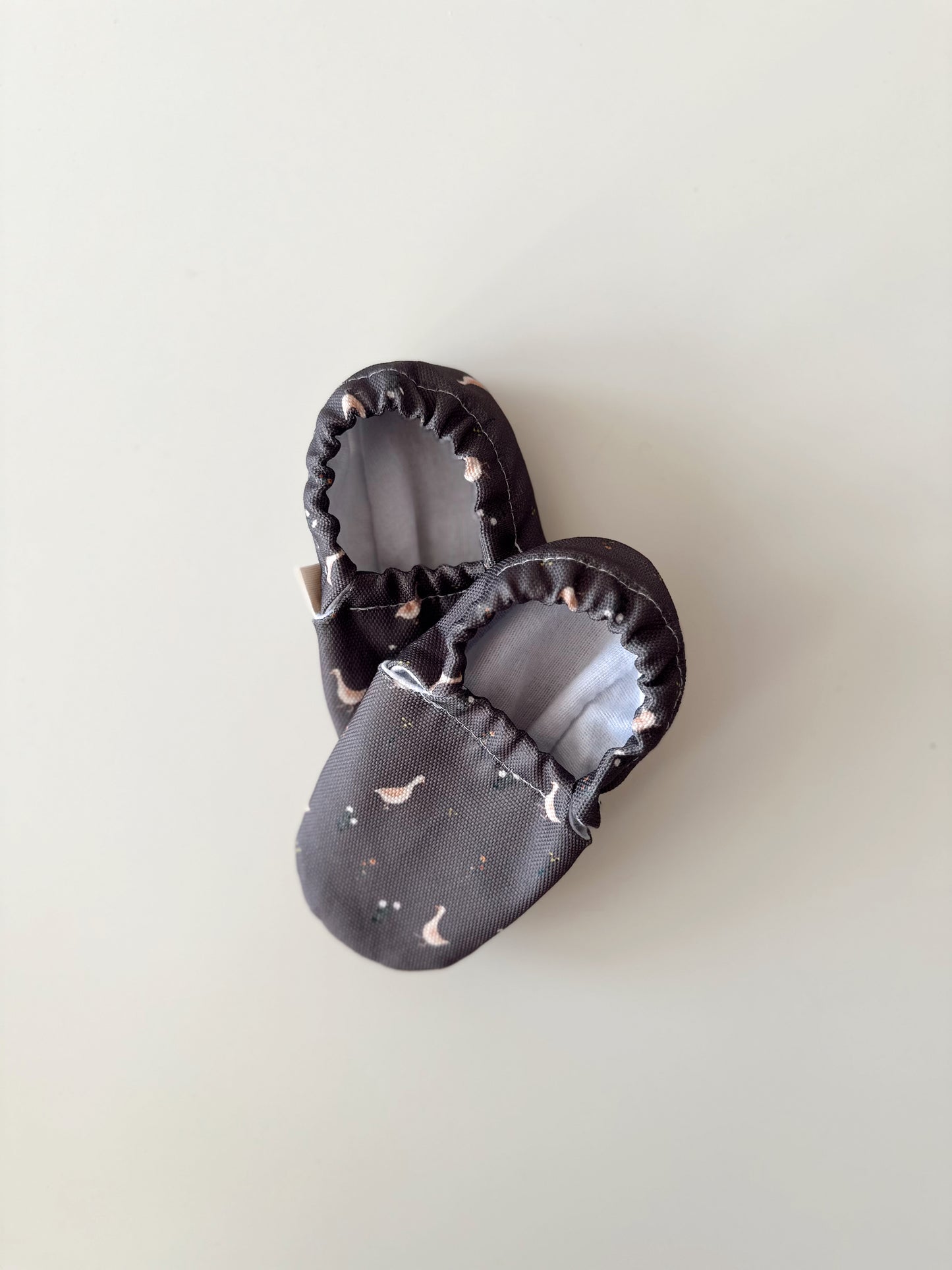 Krabbelschuhe Gänschen Gray