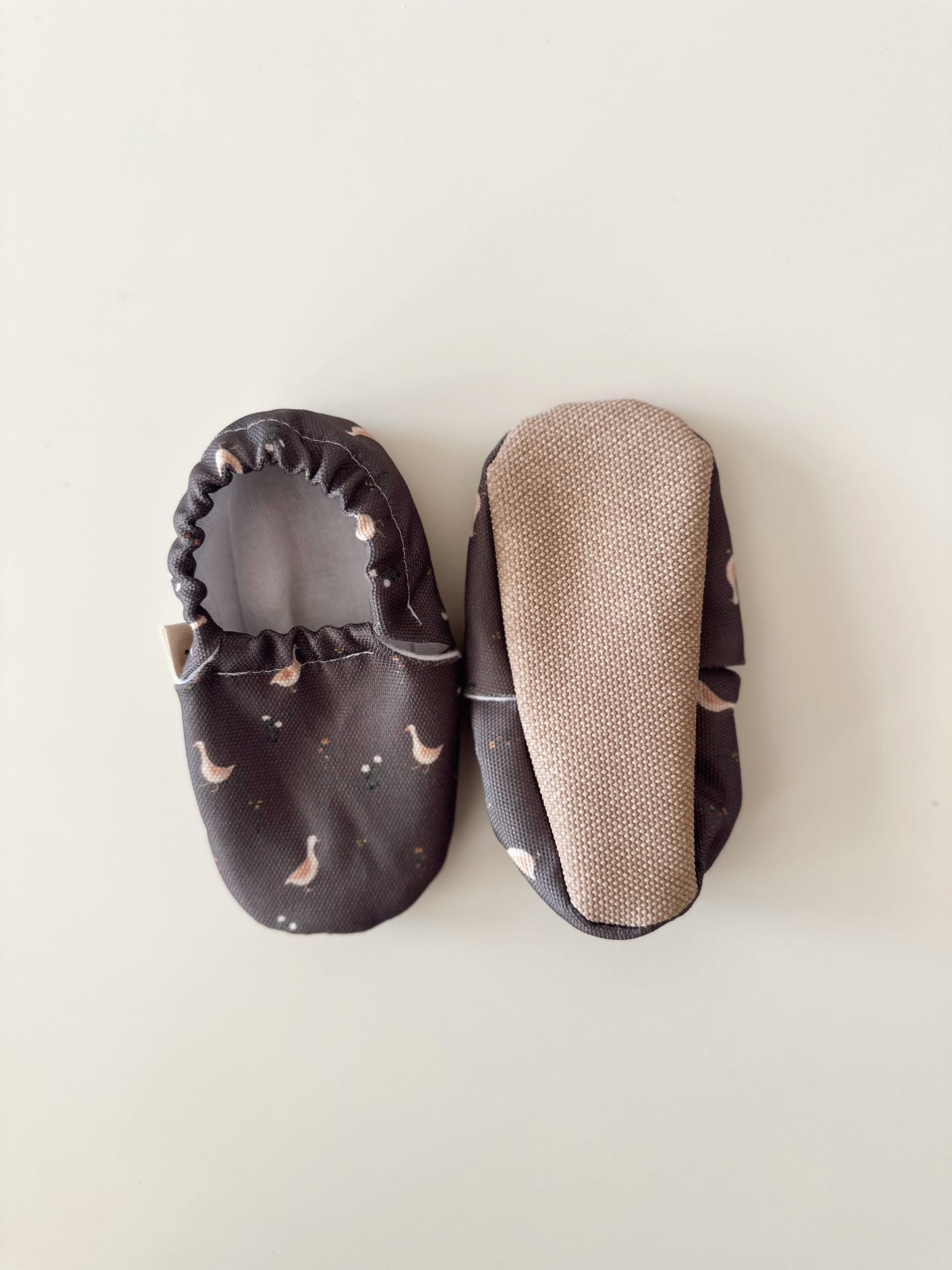 Krabbelschuhe Gänschen Gray