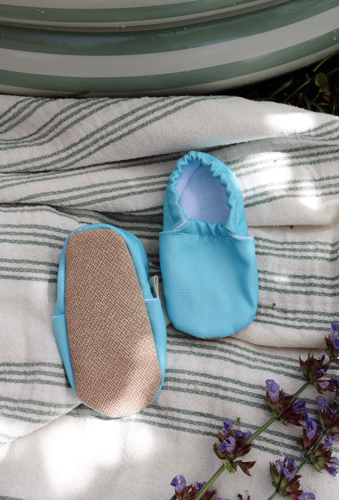 Krabbelschuhe Ice Blue