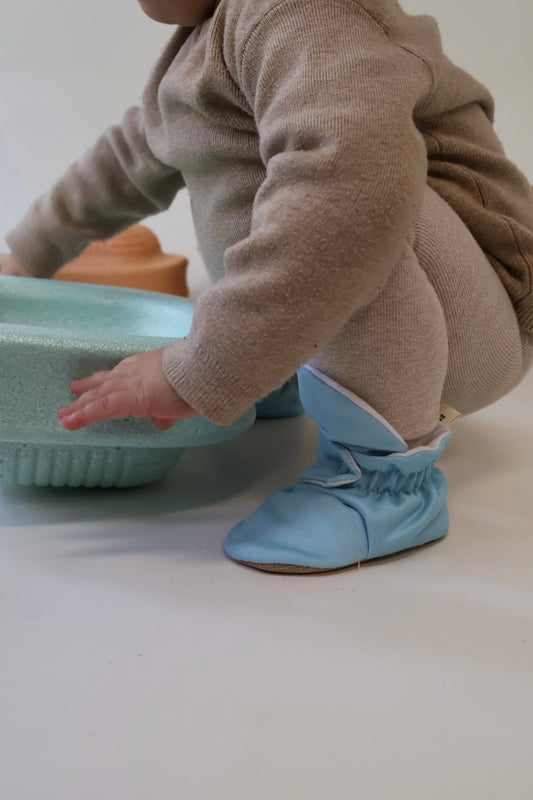 Booties - Ice Blue